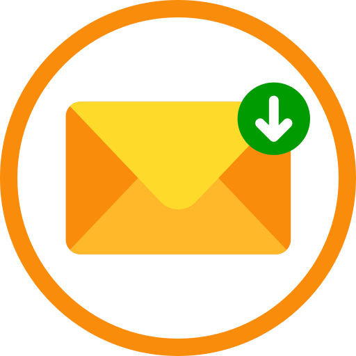 e-mail erhalten kostenlos Icon e-mail erhalten kostenlos Icon