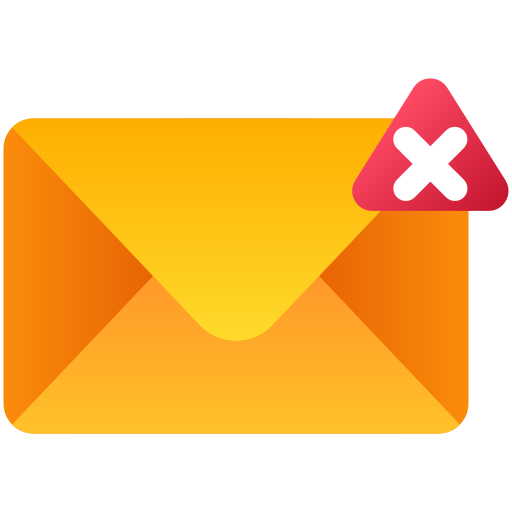 alerta de correo electrónico icono gratis