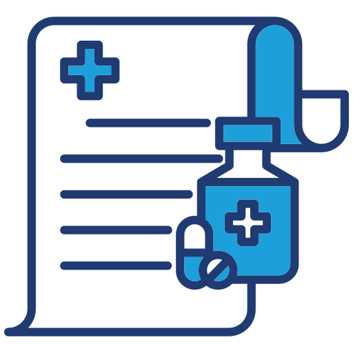 prescripción icono gratis