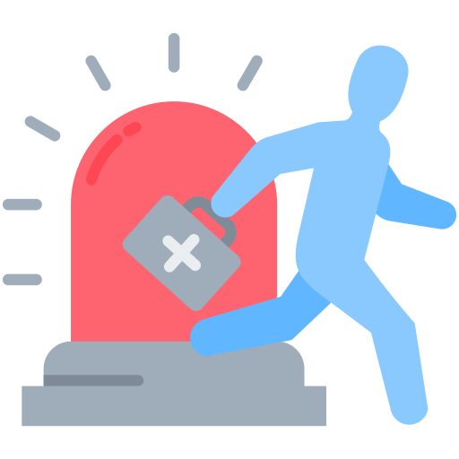servicios de emergencia icono gratis