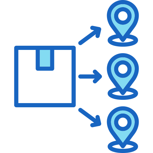 verteilung kostenlos Icon