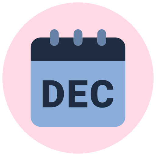 diciembre icono gratis