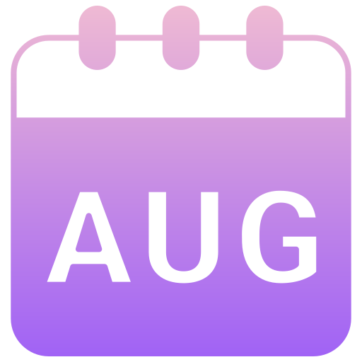 agosto icono gratis