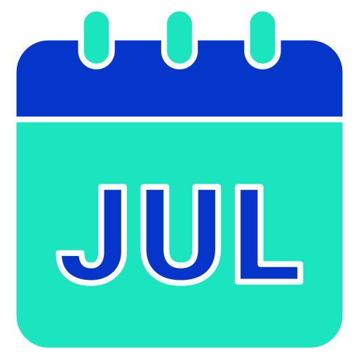 julio icono gratis