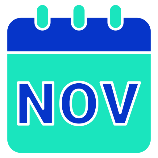 noviembre icono gratis