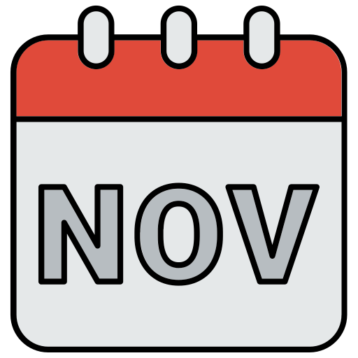 noviembre icono gratis