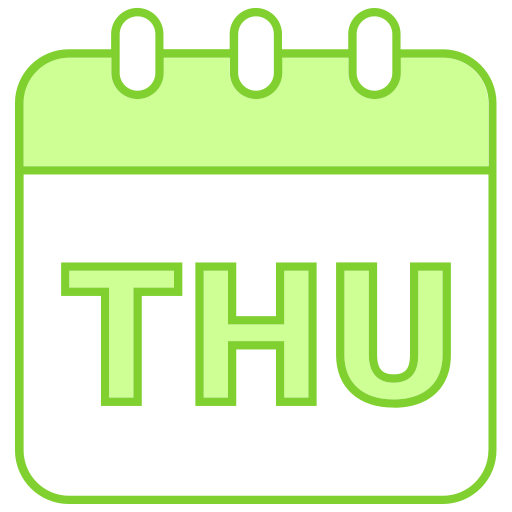 Thursday free icon