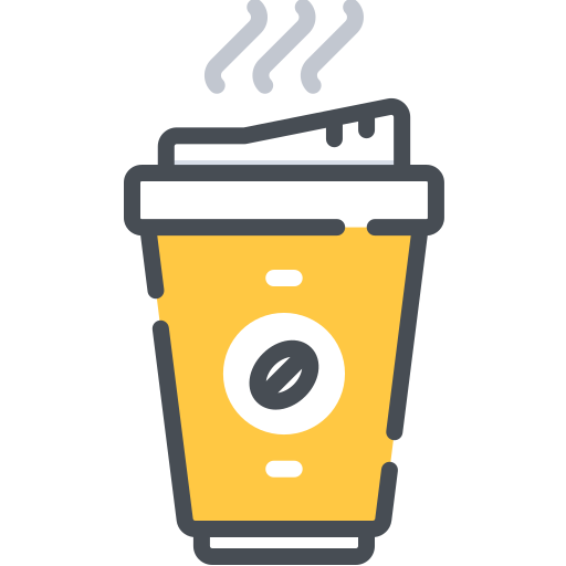 Paper cup free icon