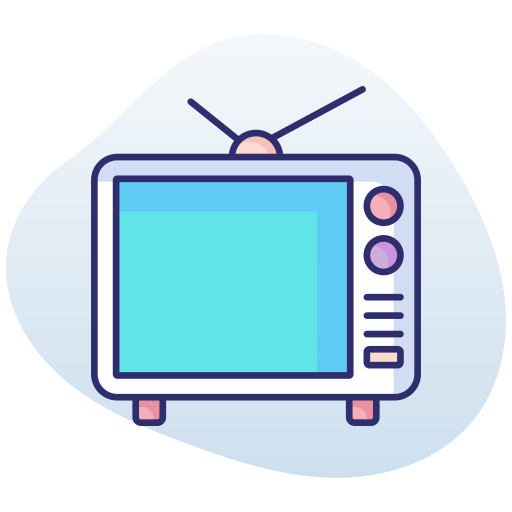 pantalla de televisión icono gratis