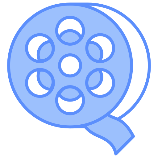 rouleau de film Icône gratuit