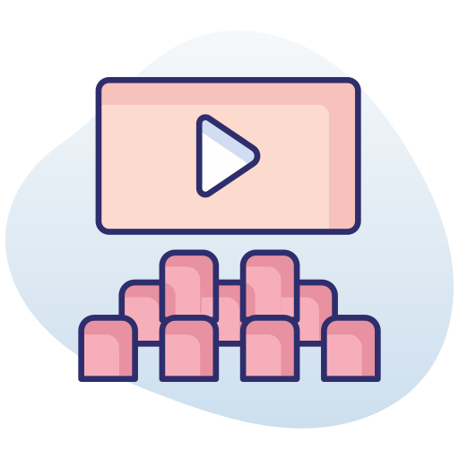 극장 무료 아이콘