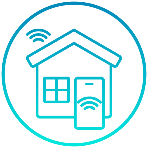 maison intelligente Icône gratuit