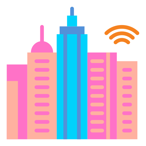Smart city free icon Smart city free icon