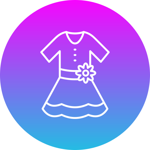 vestido icono gratis