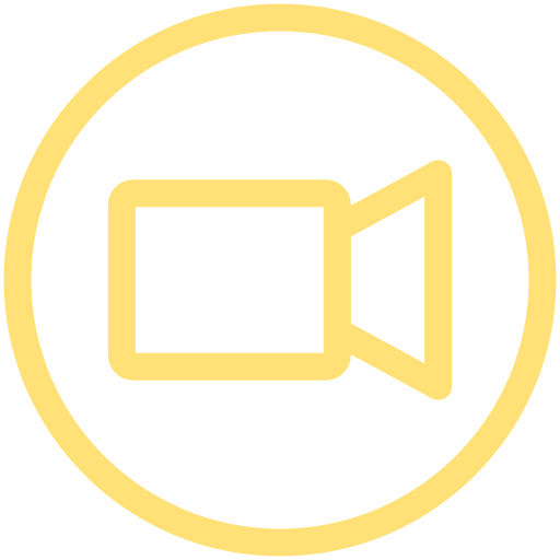 cámara de video icono gratis