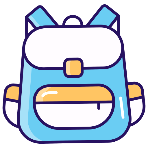 mochila icono gratis