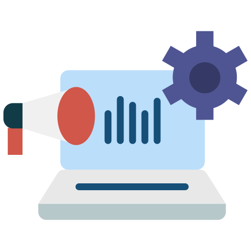 estrategia de comercialización icono gratis