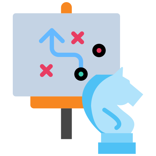 estrategia icono gratis