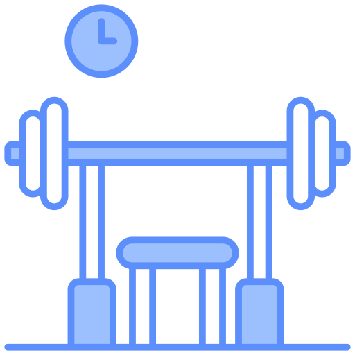 gimnasio en casa icono gratis