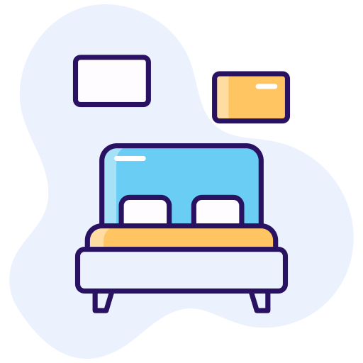 cama grátis ícone cama grátis ícone