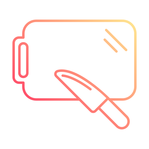 tabla de cortar icono gratis