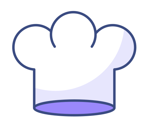 gorro de cocinero icono gratis