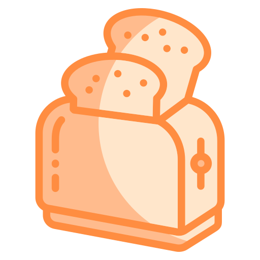 tostadora icono gratis