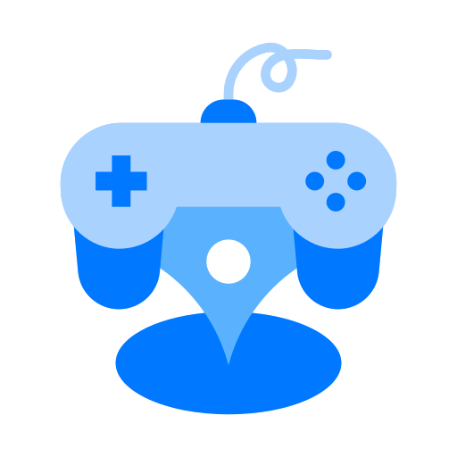 centro de juegos icono gratis