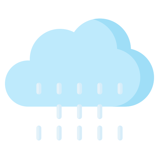 lluvia pesada icono gratis