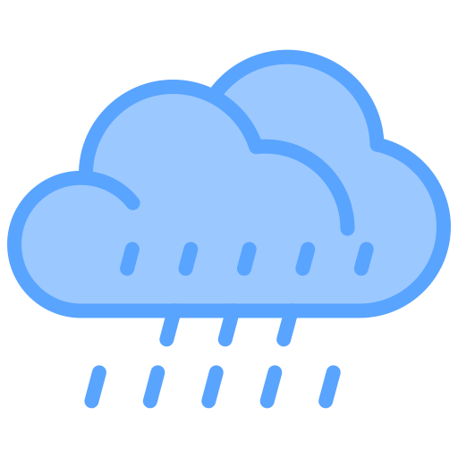 lluvia pesada icono gratis