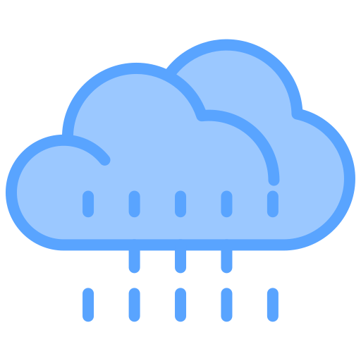 lluvia pesada icono gratis