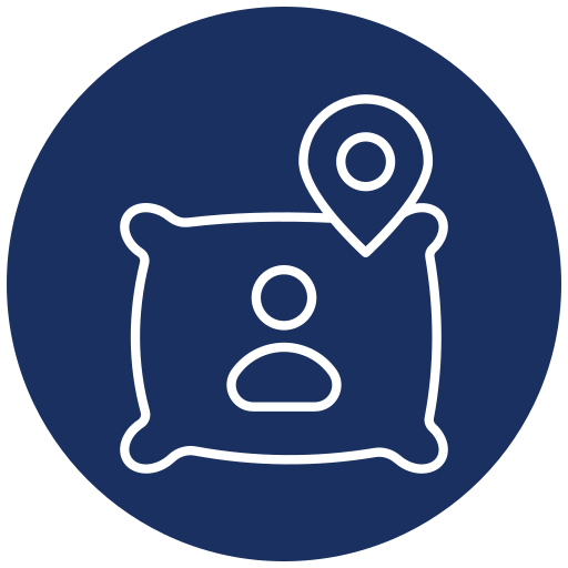 Übernachtung kostenlos Icon