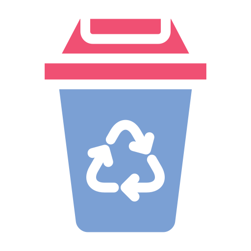 papelera de reciclaje icono gratis