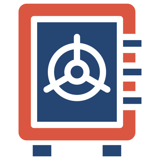 caja de seguridad icono gratis