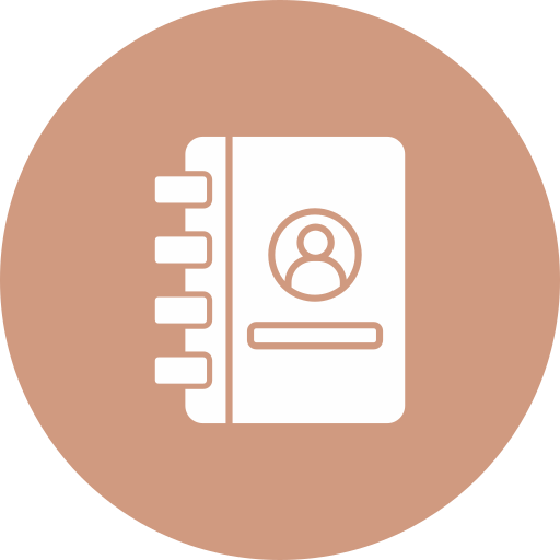 Contact list free icon