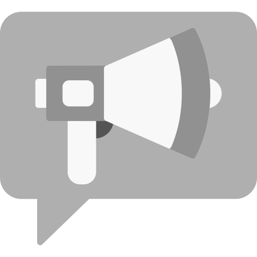 mégaphone Icône gratuit