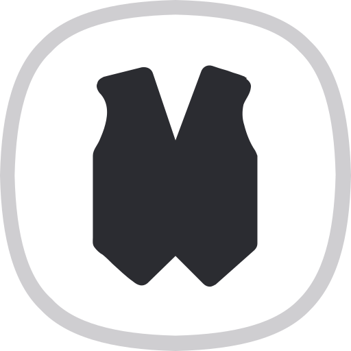 chaleco icono gratis