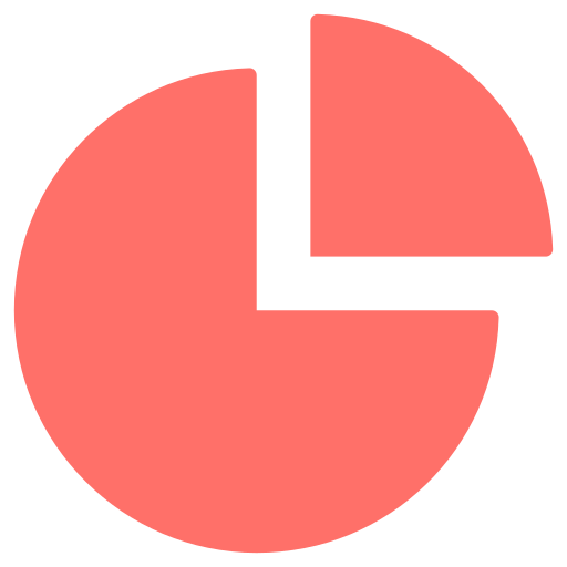 Piechart free icon