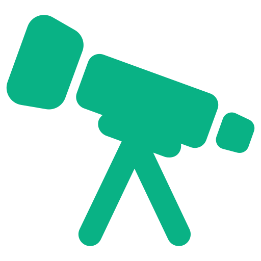 Telescope free icon Telescope free icon