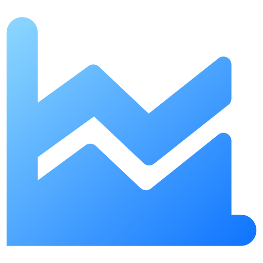 Chart free icon