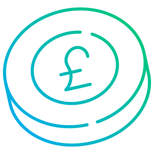 libra esterlina icono gratis