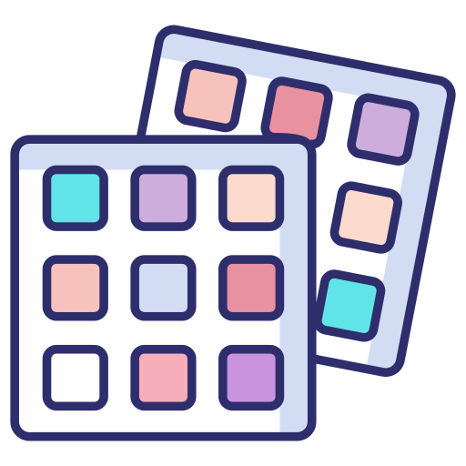 esquema de colores icono gratis