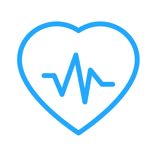 latido del corazón icono gratis