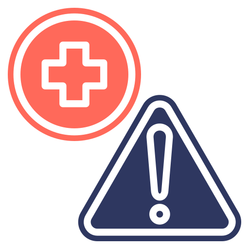 위험 무료 아이콘