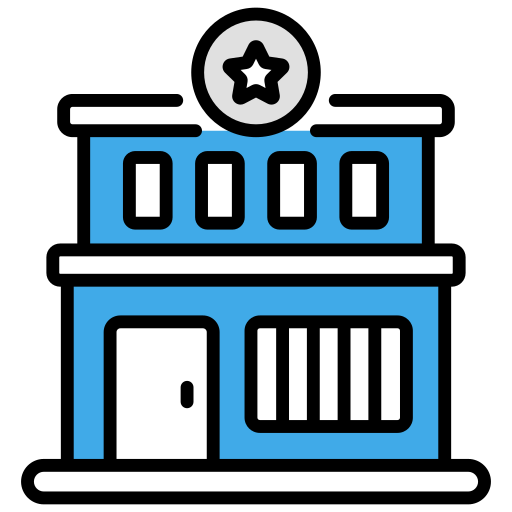 경찰서 무료 아이콘