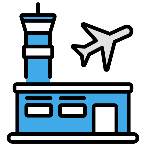 aeroporto grátis ícone