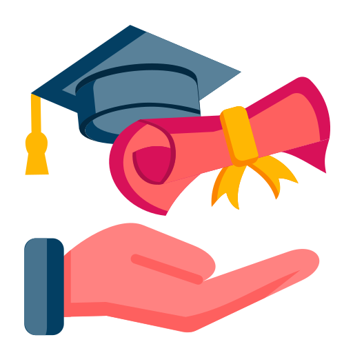 graduación icono gratis