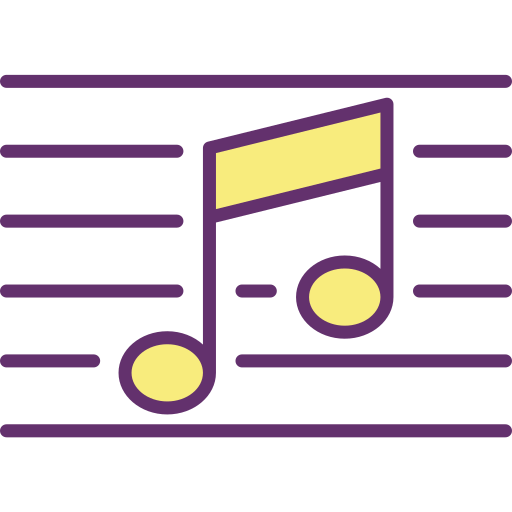 note de musique Icône gratuit note de musique Icône gratuit