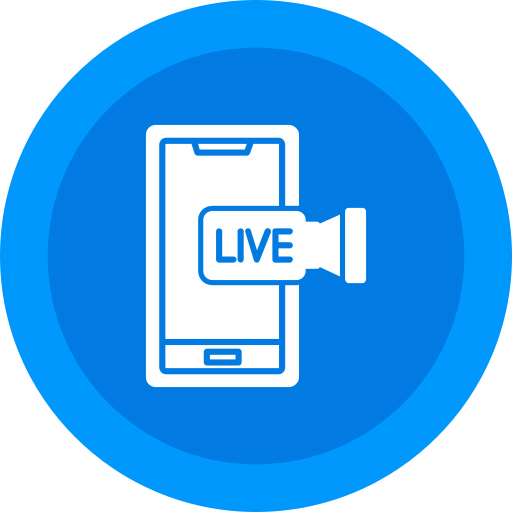Streaming free icon Streaming free icon
