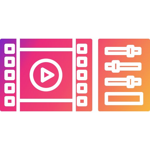 Video editor free icon Video editor free icon